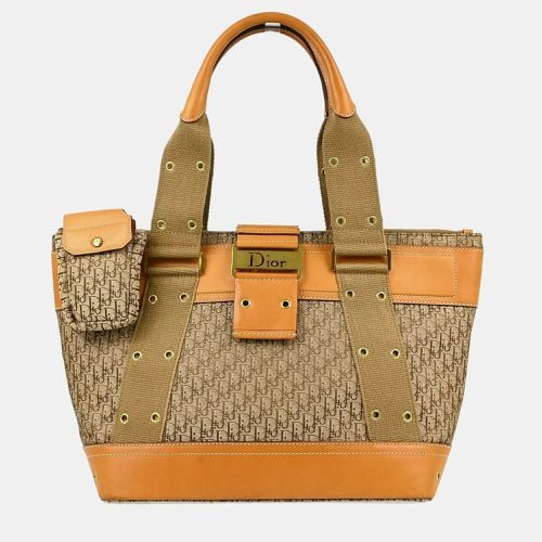 Christian Dior Brown Street Chic Trotter Tote Handbag - Dior - Modalova