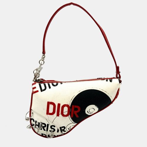 Christian Dior Multicolor Canvas Leather Saddle Bag - Dior - Modalova