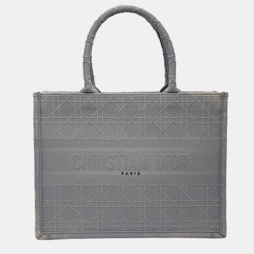 Christian Dior canvas gray book medium tote bag - Dior - Modalova