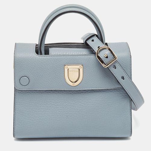 Dior Blue Leather Mini Diorever Tote - Dior - Modalova