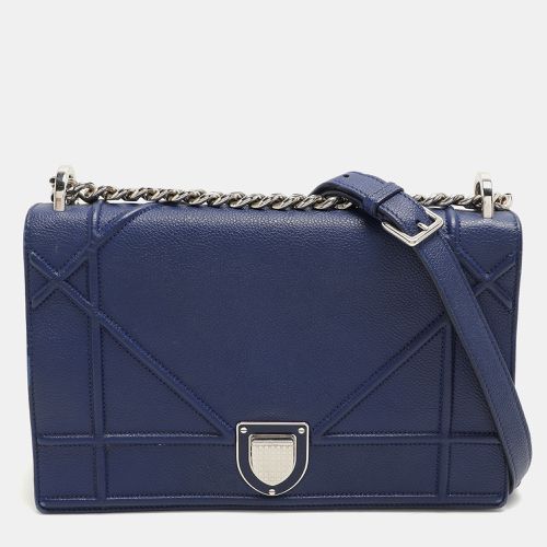 Dior Blue Leather Medium Diorama Flap Shoulder Bag - Dior - Modalova