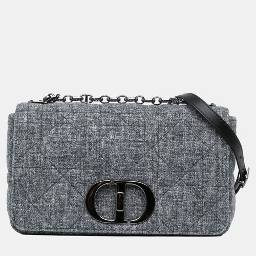 Medium Tweed Macrocannage Caro Bag - Dior - Modalova