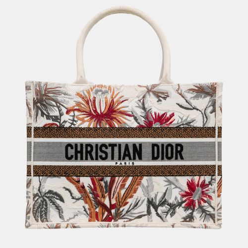 Dior Multicolor Medium Toile de Jouy Tropicalia Book Tote - Dior - Modalova