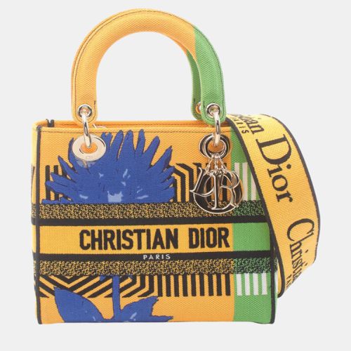 Christian Canvas Multicolor Lady Handbag - Dior - Modalova