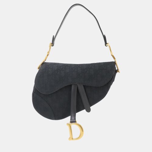 Christian Canvas Trotter Saddle Bag - Dior - Modalova