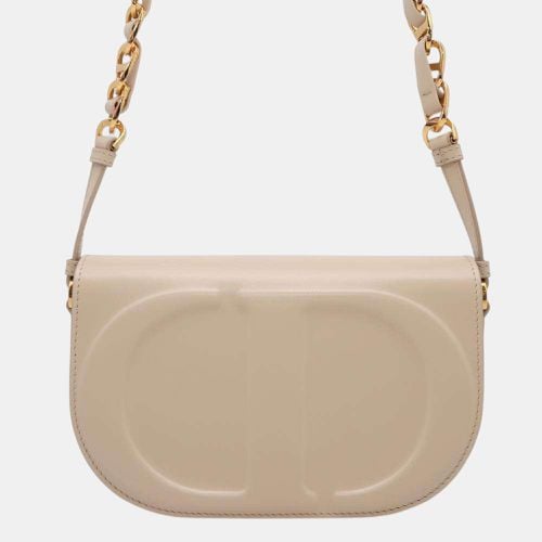 Leather Chain Shoulder Bag - Dior - Modalova