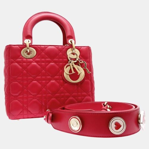 Christian Leather Abc Lady Handbag - Dior - Modalova