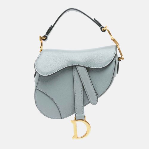 Leather Micro Calfskin Saddle - Dior - Modalova