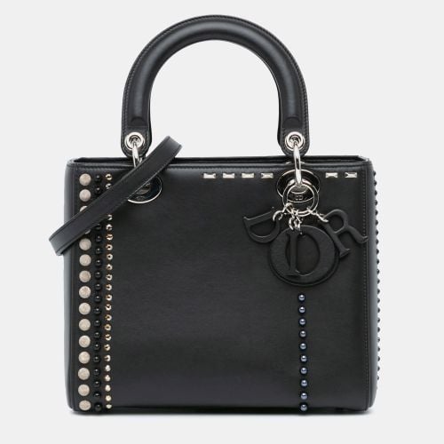 Medium Studded Calfskin Lady - Dior - Modalova