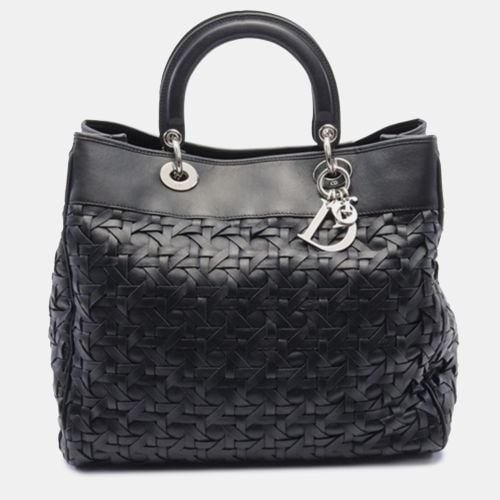 Woven Lambskin Lady Avenue Tote - Dior - Modalova