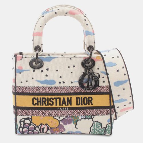 Medium Canvas Embroidered Ciel De Reve Lady D Lite - Dior - Modalova