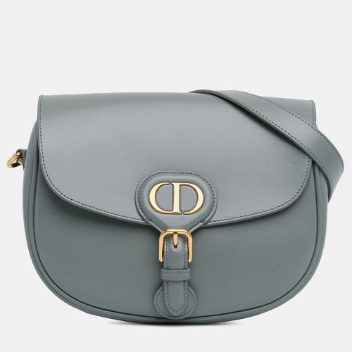 Dior Grey Calf Leather Medium Bobby Crossbody Bag - Dior - Modalova