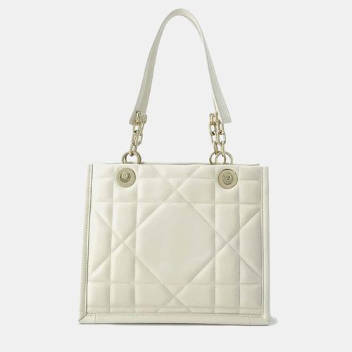 Christian Dior White Essential Archi Cannage Tote Bag - Dior - Modalova