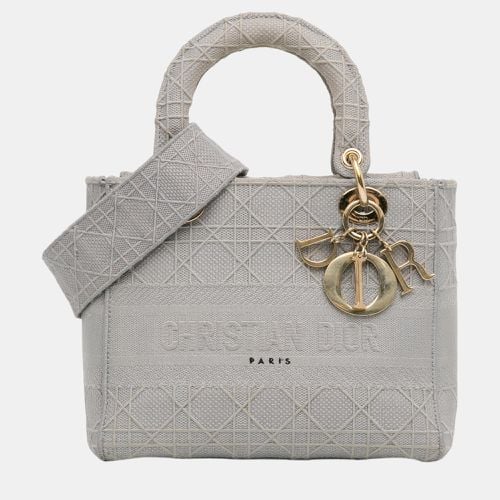 Dior Grey Medium Cannage Lady D-Lite - Dior - Modalova