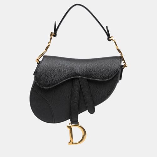 Dior Black Mini Leather Saddle - Dior - Modalova