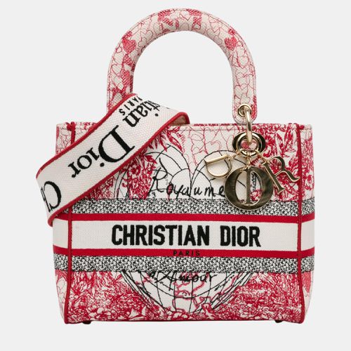 Dior Red/White Medium Royale d'Amour Lady D-Lite - Dior - Modalova