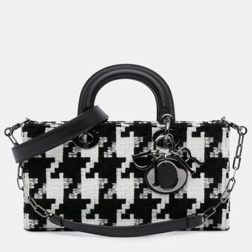 Medium Canvas Macro Houndstooth Lady D Joy - Dior - Modalova