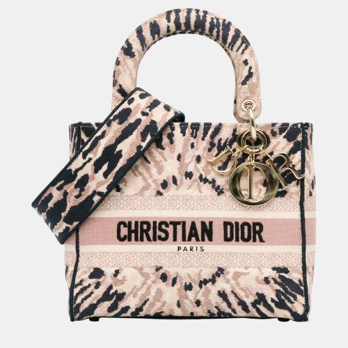 Dior Pink Medium Tie-Dye Lady D-Lite - Dior - Modalova