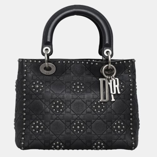 Christian Dior Medium Calfskin Cannage Studded Supple Lady Dior Bag - Dior - Modalova