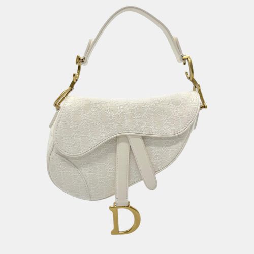 Canvas, Leather Saddle Shoulder Bag - Dior - Modalova