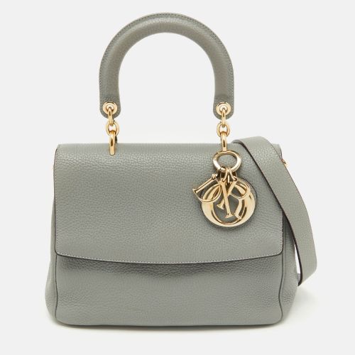 Dior Grey Leather Small Be Dior Top Handle Bag - Dior - Modalova