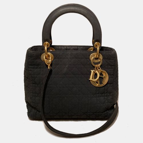 Christian Nylon Medium Lady Di Bag - Dior - Modalova