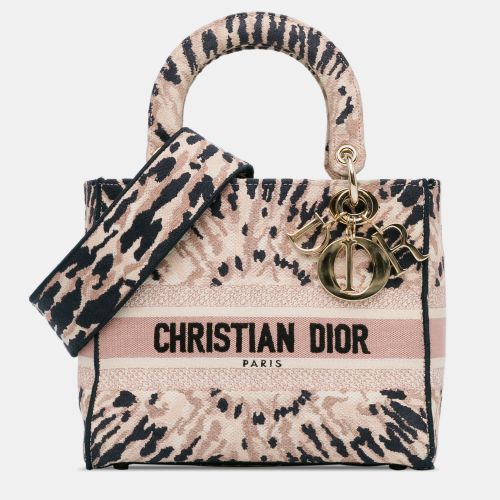 Tie-Dye Canvas Medium Lady D-Lite Tote Bag - Dior - Modalova