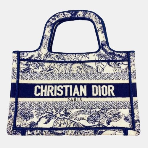 Dior Embroidered Canvas Mini Toile de Jouy Book Tote Bag - Dior - Modalova