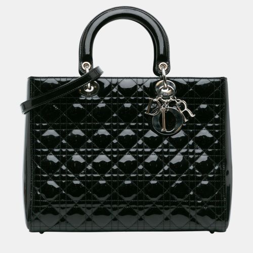 Large Patent Cannage Lady - Dior - Modalova