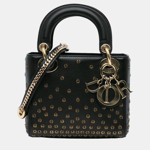 Mini Calfskin Embellished Lady Tote - Dior - Modalova