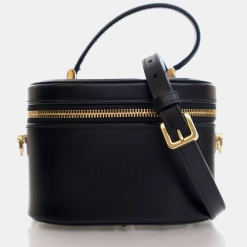 Dior Vanity Case Small Black Calfskin Shoulder Bag - Dior - Modalova