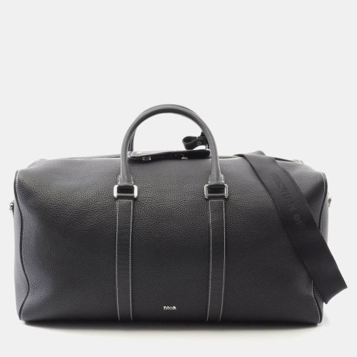 Dior Rango 50 Black Leather Boston Bag - Dior - Modalova