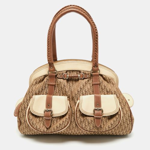 Christian Dior Beige Monogram My Dior Frame Pocket Satchel - Dior - Modalova