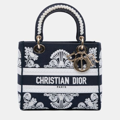 Medium Embroidered Canvas Cornely Lady D Lite - Dior - Modalova