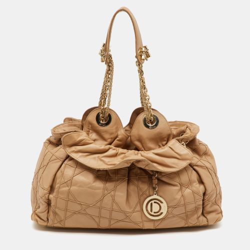 Dior Beige Cannage Leather Le Trente Shoulder Bag - Dior - Modalova