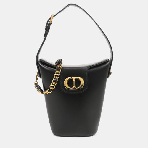 Dior Black Mini Calfskin 30 Montaigne Amber Bucket Bag - Dior - Modalova