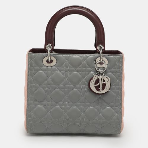 Lady Medium Cannage Leather Tote - Dior - Modalova