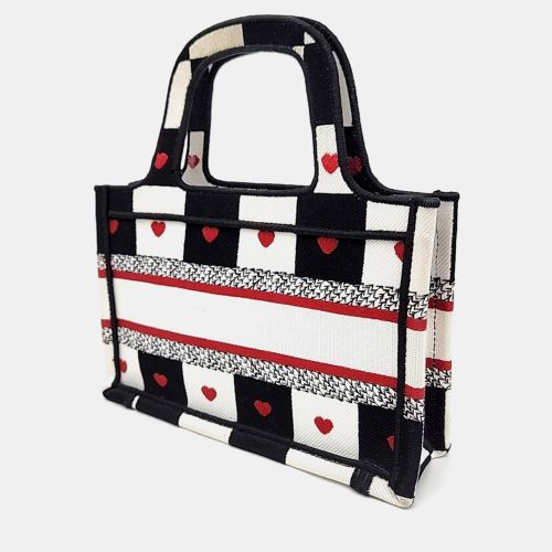 Christian Fabric Mini Book Tote Bag - Dior - Modalova