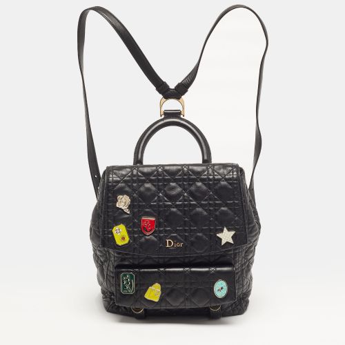 Stardust Charm Medium Cannage Leather Backpack - Dior - Modalova
