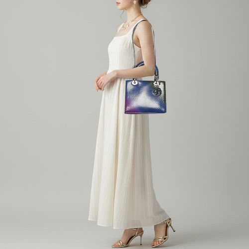 Lady Medium Python Tote - Dior - Modalova