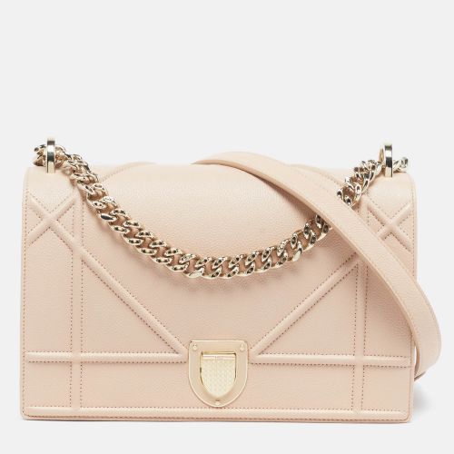 Ama Medium Blush Leather Shoulder Bag - Dior - Modalova