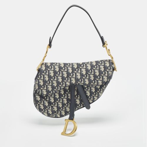 Saddle Oblique Canvas and Leather Shoulder Bag - Dior - Modalova