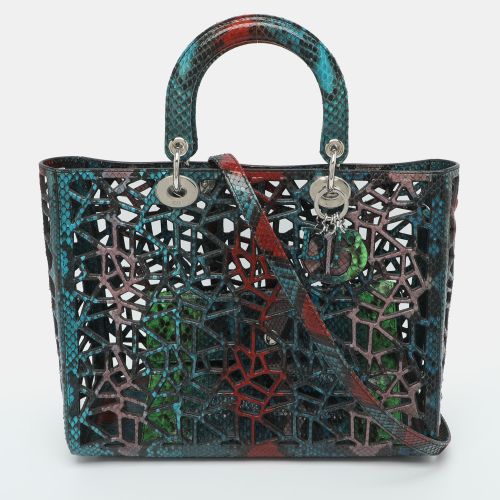 Lady Openwork Python Tote - Dior - Modalova