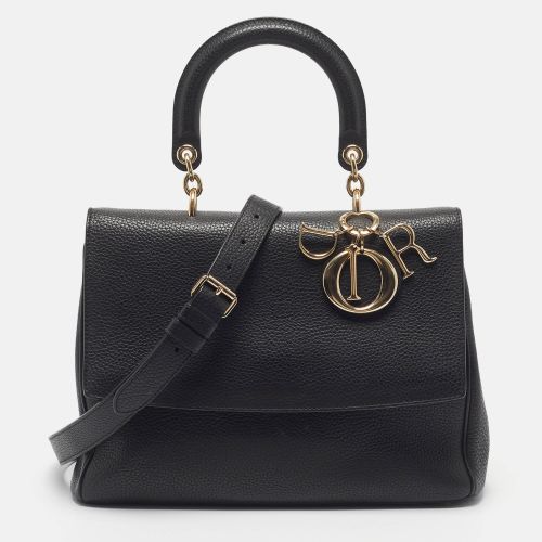 Be Flap Medium Leather Top Handle Bag - Dior - Modalova