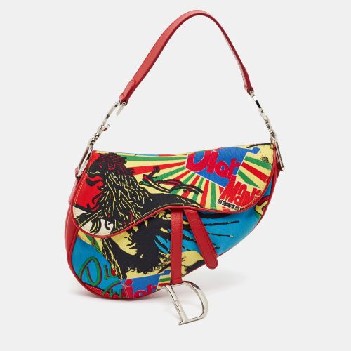 Bob Marley Saddle Fabric Bag - Dior - Modalova