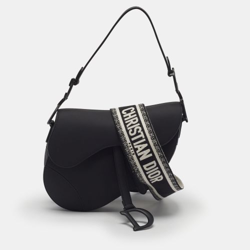 Saddle Matte Leather Shoulder Bag - Dior - Modalova
