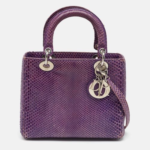 Lady Medium Python Tote - Dior - Modalova