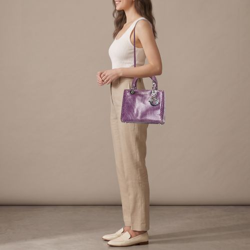 Lady Medium Python Tote - Dior - Modalova