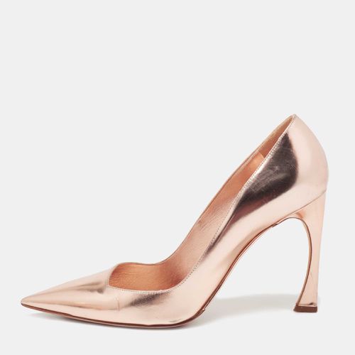 Dior Rose Gold Leather Cherie Pointed Toe Pumps Size 40.5 - Dior - Modalova