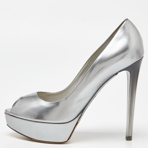 Dior Silver Patent Leather Miss Dior Pumps Size 40 - Dior - Modalova